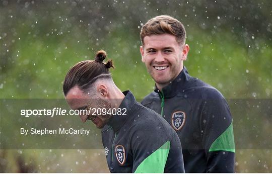 Republic of Ireland Training Session & Press Conference