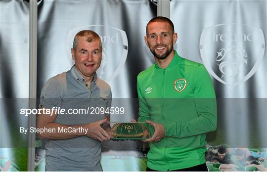 Republic of Ireland International Caps Presentation