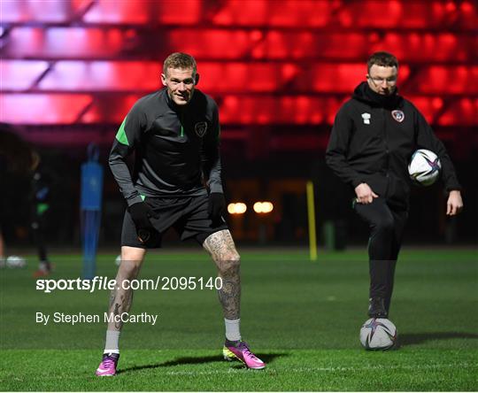 Republic of Ireland Training Session Republic of Ireland Training Session