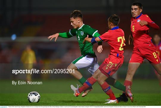 Republic of Ireland v Andorra - UEFA U17 Championship Qualifier Republic of Ireland v Andorra - UEFA U17 Championship Qualifier