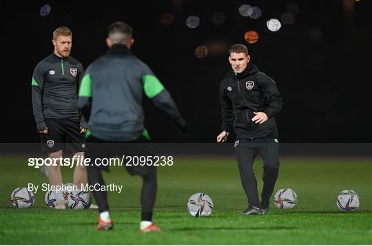 Republic of Ireland Training Session Republic of Ireland Training Session
