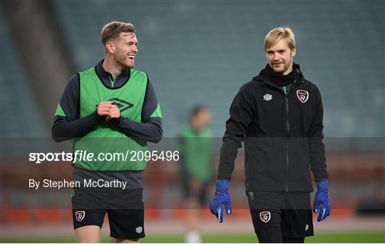 Republic of Ireland Training Session Republic of Ireland Training Session