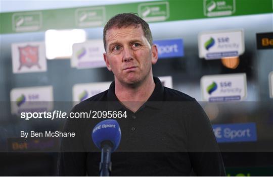 Dundalk v Shamrock Rovers - SSE Airtricity League Premier Division Dundalk v Shamrock Rovers - SSE Airtricity League Premier Division