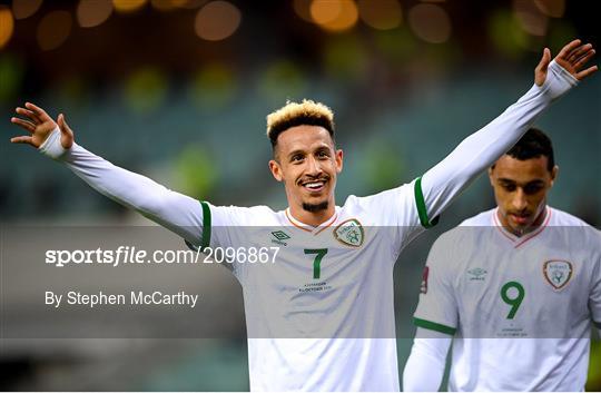 Azerbaijan v Republic of Ireland - FIFA World Cup 2022 Qualifier Azerbaijan v Republic of Ireland - FIFA World Cup 2022 Qualifier
