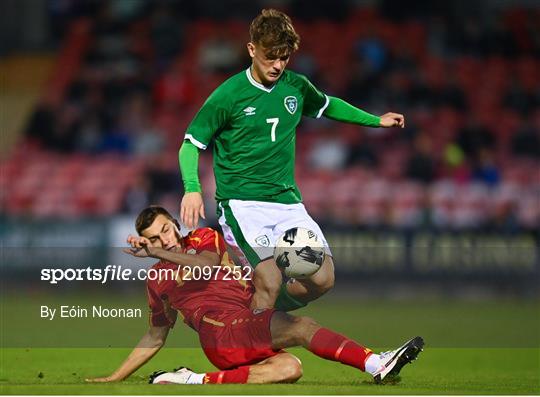 Republic of Ireland v North Macedonia - UEFA U17 Championship Qualifier Group 5 Republic of Ireland v North Macedonia - UEFA U17 Championship Qualifier Group 5