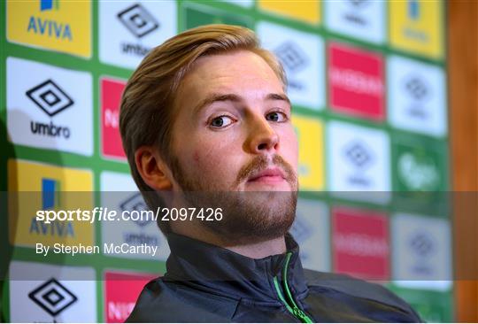 Republic of Ireland Press Conference & Training Session Republic of Ireland Press Conference & Training Session
