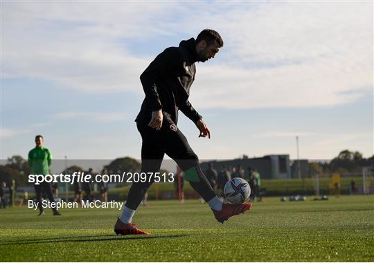 Republic of Ireland Press Conference & Training Session Republic of Ireland Press Conference & Training Session