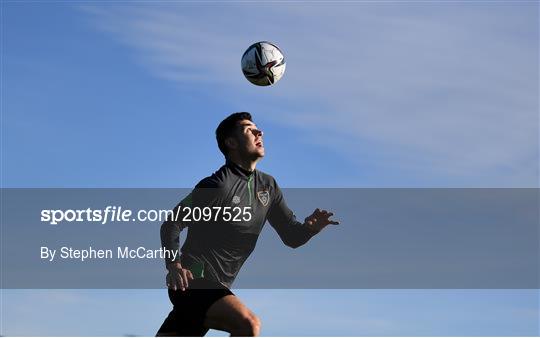 Republic of Ireland Press Conference & Training Session Republic of Ireland Press Conference & Training Session