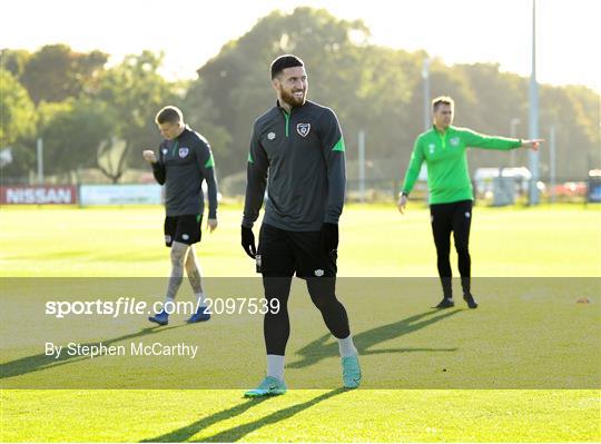 Republic of Ireland Press Conference & Training Session Republic of Ireland Press Conference & Training Session