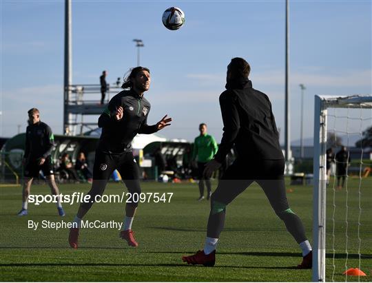 Republic of Ireland Press Conference & Training Session Republic of Ireland Press Conference & Training Session