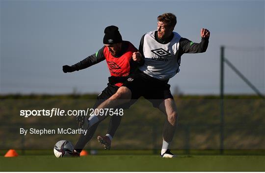 Republic of Ireland Press Conference & Training Session