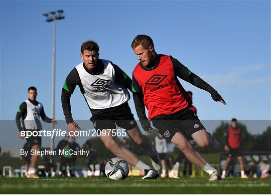Republic of Ireland Press Conference & Training Session Republic of Ireland Press Conference & Training Session