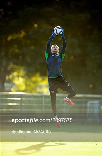 Republic of Ireland Press Conference & Training Session Republic of Ireland Press Conference & Training Session