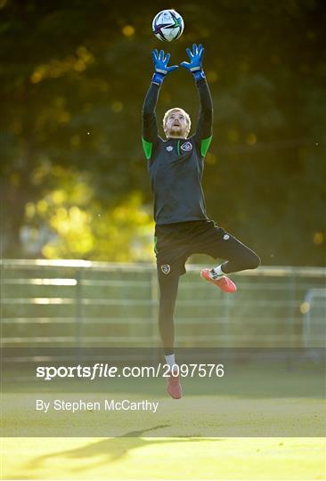 Republic of Ireland Press Conference & Training Session Republic of Ireland Press Conference & Training Session