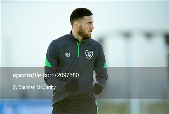 Republic of Ireland Press Conference & Training Session Republic of Ireland Press Conference & Training Session