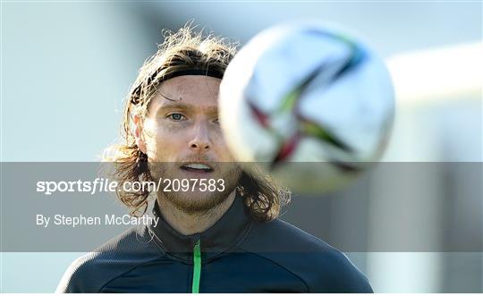 Republic of Ireland Press Conference & Training Session Republic of Ireland Press Conference & Training Session