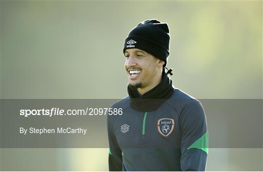 Republic of Ireland Press Conference & Training Session Republic of Ireland Press Conference & Training Session