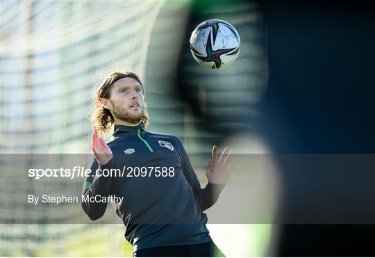 Republic of Ireland Press Conference & Training Session Republic of Ireland Press Conference & Training Session