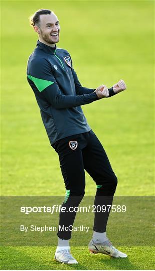 Republic of Ireland Press Conference & Training Session Republic of Ireland Press Conference & Training Session