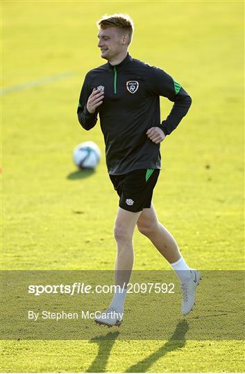 Republic of Ireland Press Conference & Training Session Republic of Ireland Press Conference & Training Session