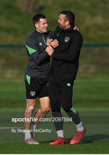 Republic of Ireland Press Conference & Training Session