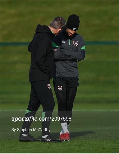 Republic of Ireland Press Conference & Training Session Republic of Ireland Press Conference & Training Session