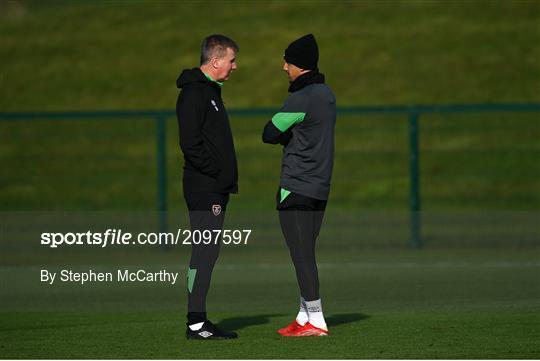 Republic of Ireland Press Conference & Training Session Republic of Ireland Press Conference & Training Session
