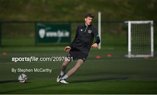 Republic of Ireland Press Conference & Training Session Republic of Ireland Press Conference & Training Session