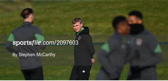 Republic of Ireland Press Conference & Training Session Republic of Ireland Press Conference & Training Session