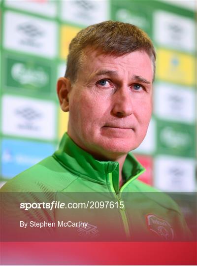 Republic of Ireland Press Conference & Training Session Republic of Ireland Press Conference & Training Session