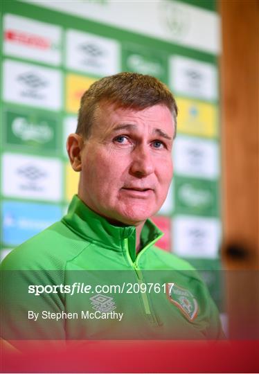 Republic of Ireland Press Conference & Training Session Republic of Ireland Press Conference & Training Session