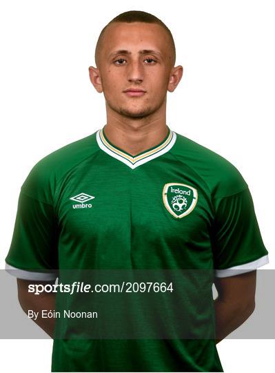 Republic of Ireland U17's Portrait Session