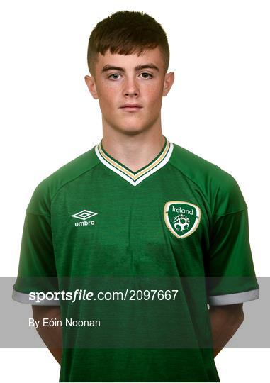 Republic of Ireland U17's Portrait Session