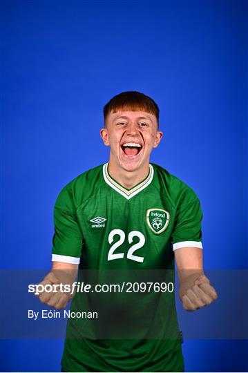 Republic of Ireland U17's Portrait Session Republic of Ireland U17's Portrait Session