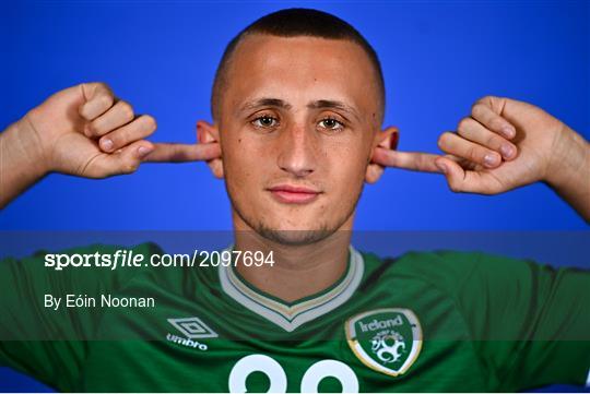 Republic of Ireland U17's Portrait Session