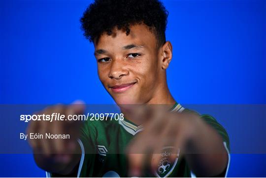 Republic of Ireland U17's Portrait Session