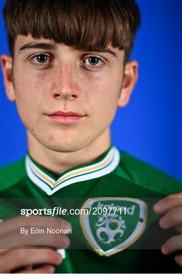 Republic of Ireland U17's Portrait Session