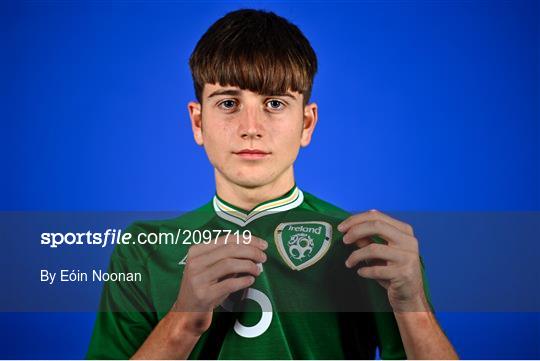 Republic of Ireland U17's Portrait Session