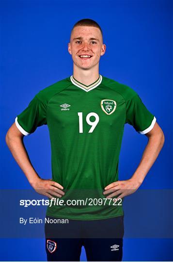 Republic of Ireland U17's Portrait Session