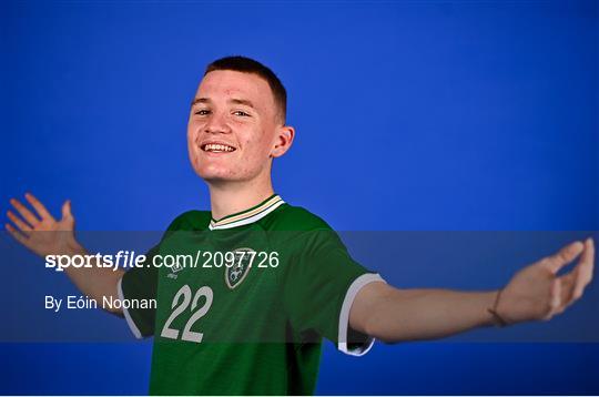 Republic of Ireland U17's Portrait Session