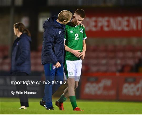 Republic of Ireland v North Macedonia - UEFA U17 Championship Qualifier Group 5 Republic of Ireland v North Macedonia - UEFA U17 Championship Qualifier Group 5