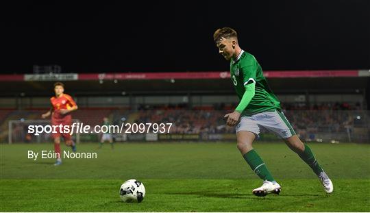 Republic of Ireland v North Macedonia - UEFA U17 Championship Qualifier Group 5 Republic of Ireland v North Macedonia - UEFA U17 Championship Qualifier Group 5