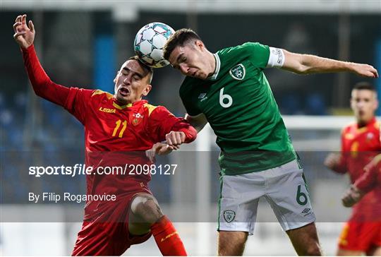 Montenegro v Republic of Ireland - UEFA European U21 Championship Qualifier Montenegro v Republic of Ireland - UEFA European U21 Championship Qualifier