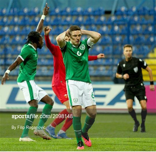 Montenegro v Republic of Ireland - UEFA European U21 Championship Qualifier