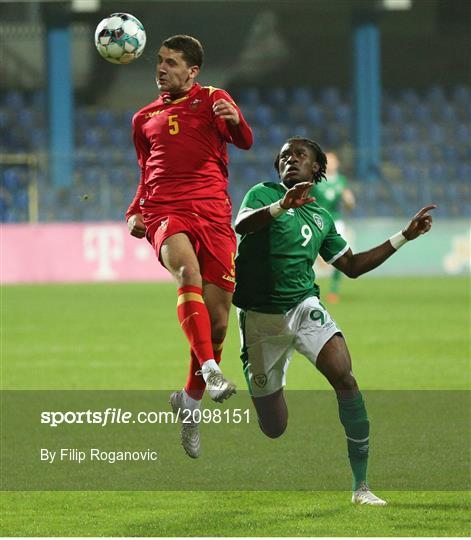 Montenegro v Republic of Ireland - UEFA European U21 Championship Qualifier