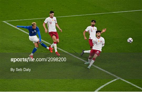 Republic of Ireland v Qatar - International Friendly Republic of Ireland v Qatar - International Friendly