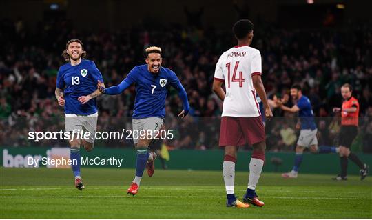 Republic of Ireland v Qatar - International Friendly Republic of Ireland v Qatar - International Friendly