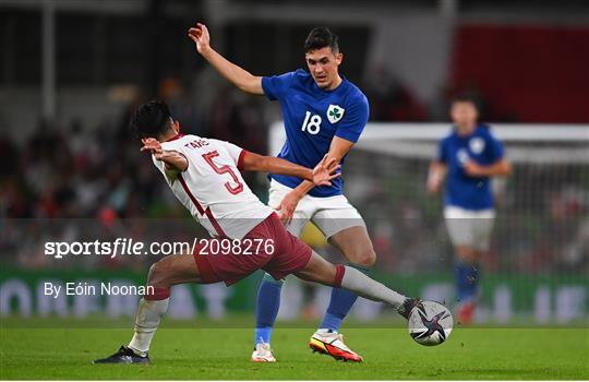 Republic of Ireland v Qatar - International Friendly Republic of Ireland v Qatar - International Friendly
