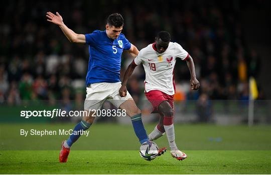 Republic of Ireland v Qatar - International Friendly Republic of Ireland v Qatar - International Friendly