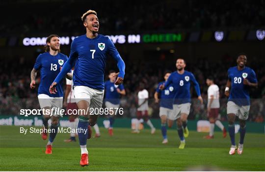 Republic of Ireland v Qatar - International Friendly Republic of Ireland v Qatar - International Friendly